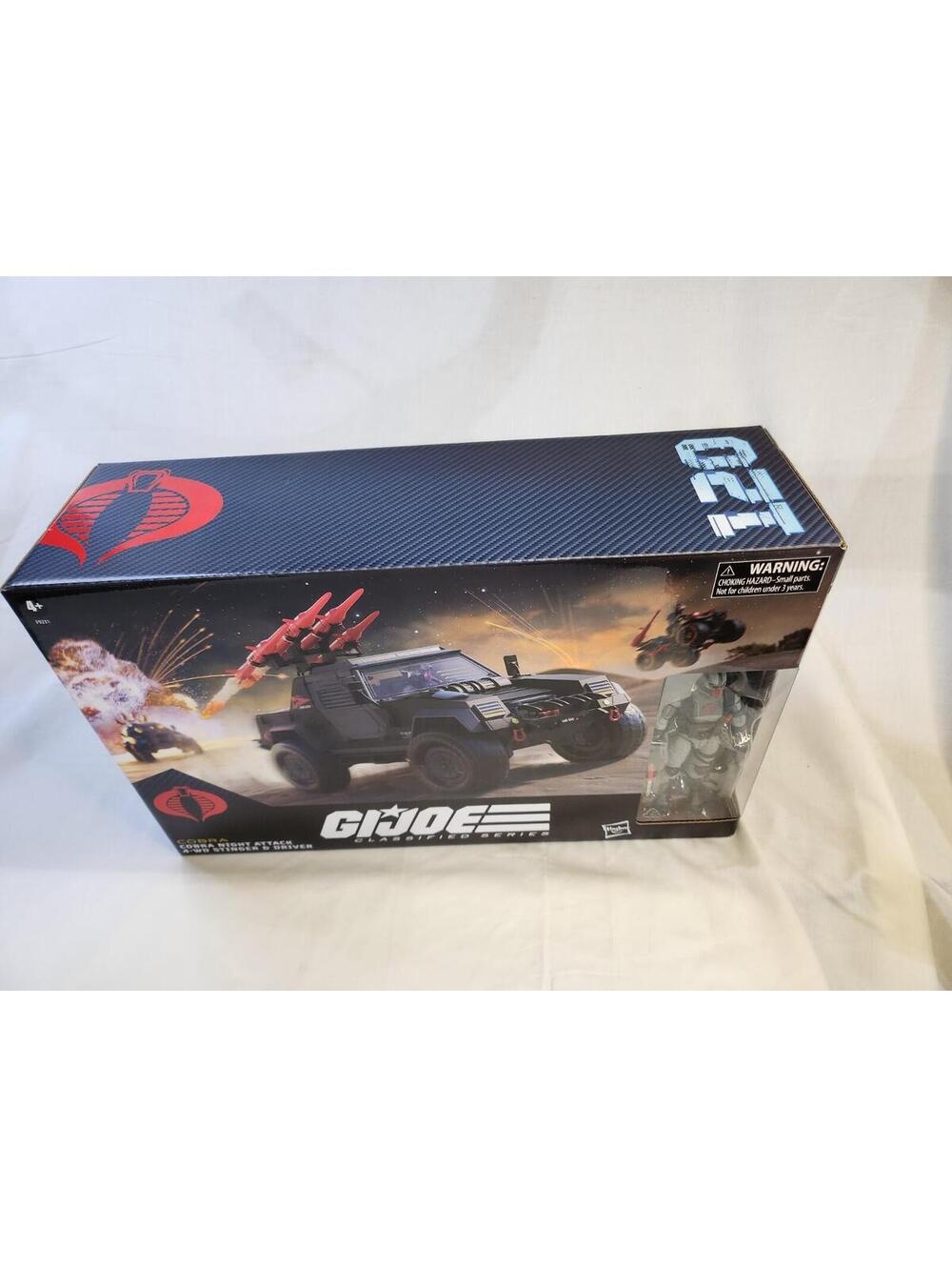 G.I. Joe Classified Cobra Night Attack Vehicle 4WD Stinger & Driver  Brand New - Picture 2 of 6